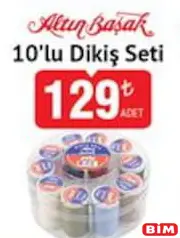 ALTIN BAŞAK 10'LU DİKİŞ SETİ